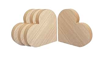 ハート型装飾の木製黒板 Amazon | Arteza 黒板&木製ハート 12個 11.6 x 11.8インチ MDF ハート